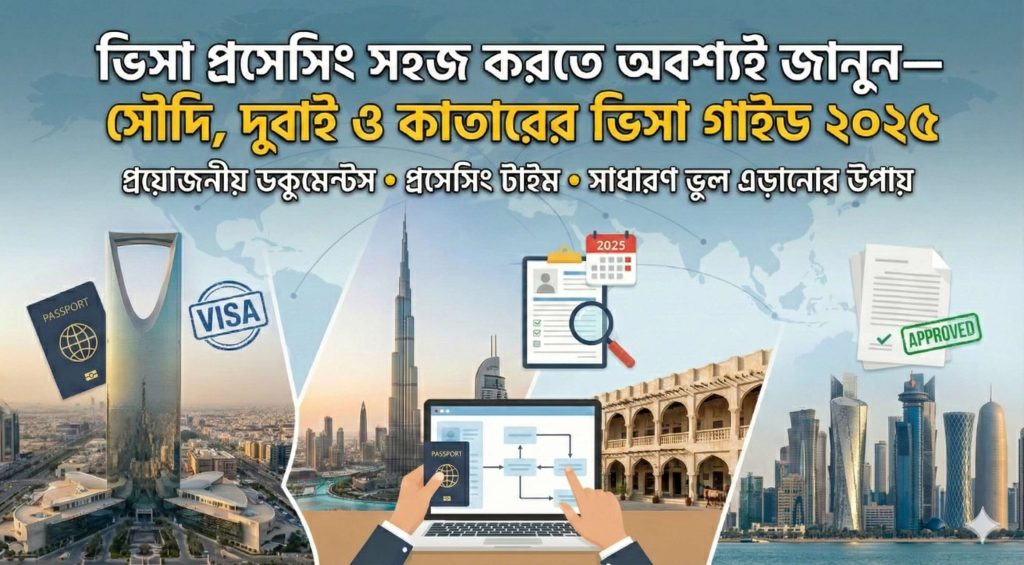 ভিসা প্রসেসিং সহজ করতে অবশ্যই জানুন
